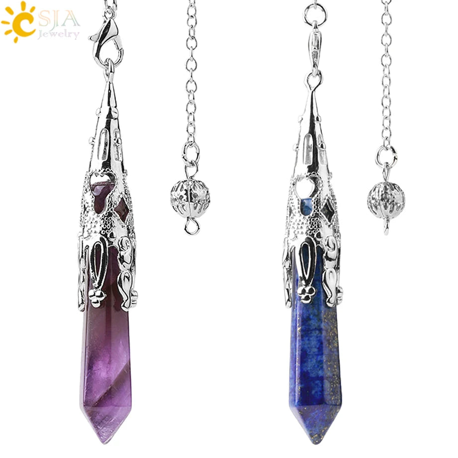 Crystal Pendulum for Divination - Crystal Aura Co.