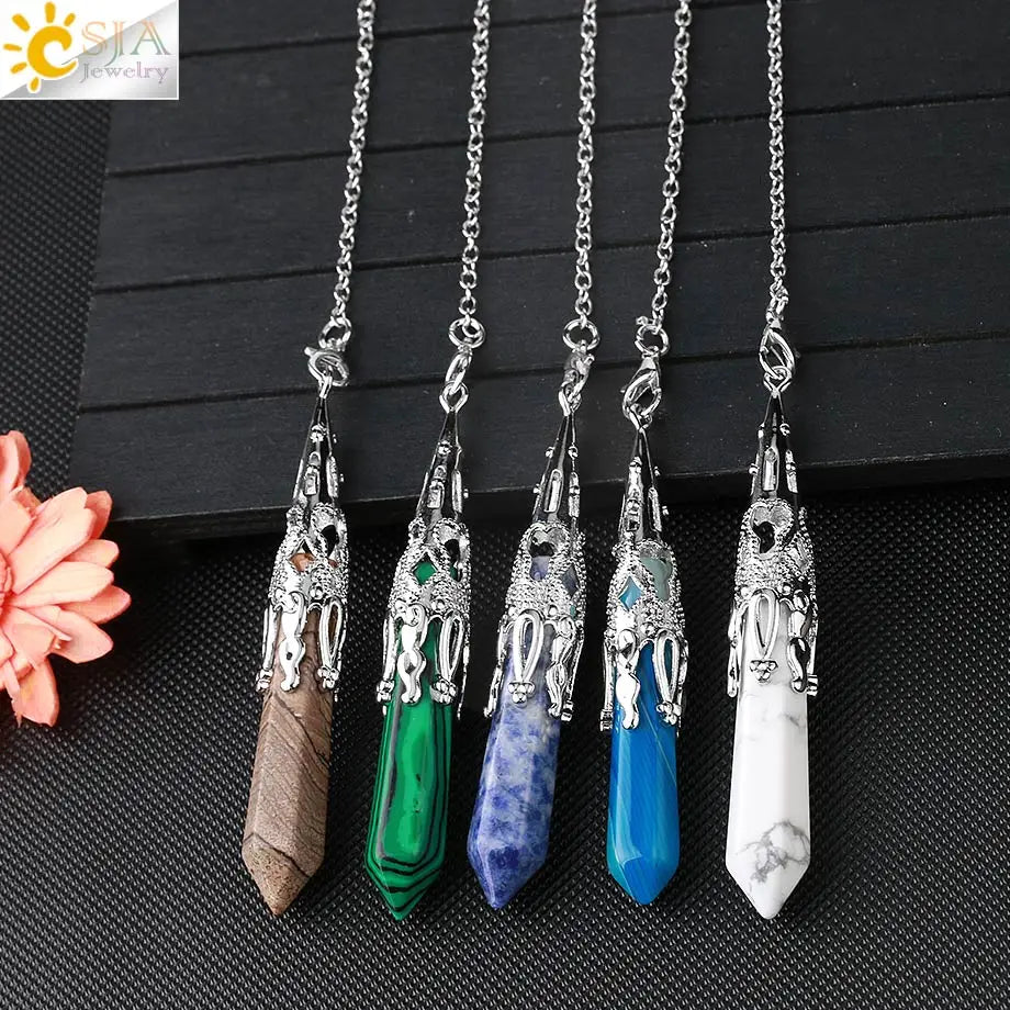 Crystal Pendulum for Divination - Crystal Aura Co.