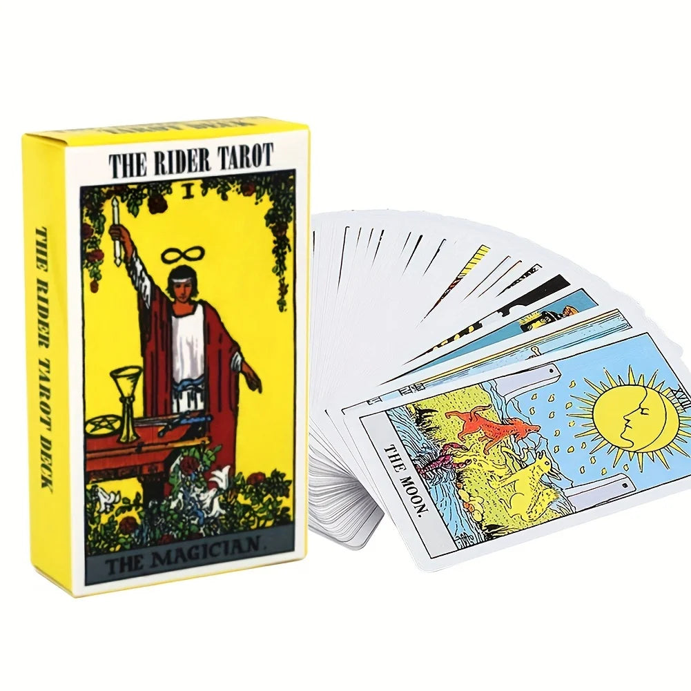 The Rider Tarot Deck Cards 78pcs Oracle Deck - Crystal Aura Co.