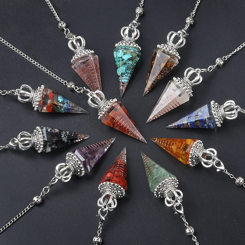 Energy Healing Chakra Pendulum - Crystal Aura Co.