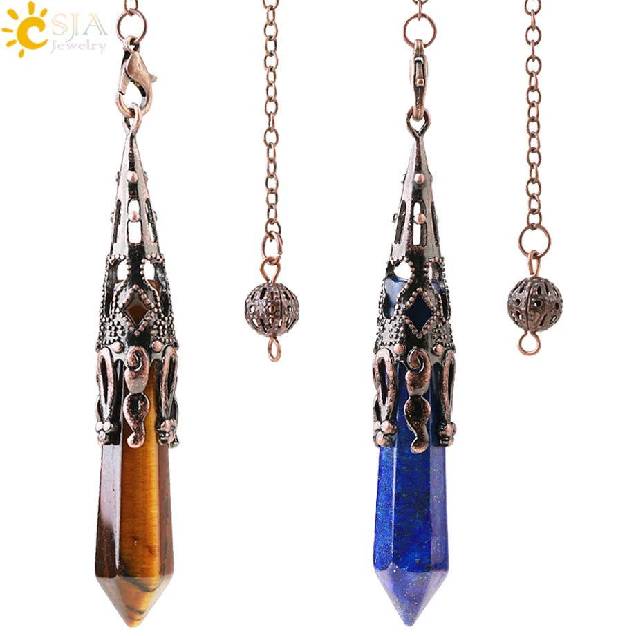 Crystal Pendulum for Divination - Crystal Aura Co.