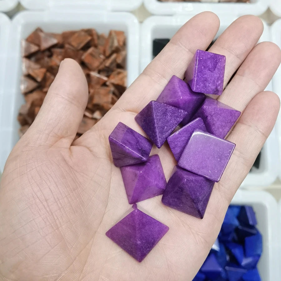 Natural Crystal Pyramid 20mm - Crystal Aura Co.